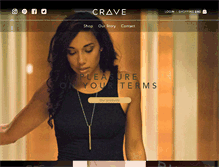 Tablet Screenshot of lovecrave.com